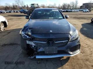 2016 Mercedes-Benz C 450 AMG with VIN 55SWF6EB8GU142712, listed as a Copart auction lot 47525155 with 118,110 mi miles and Salvage Title. Bid and sale history available at carsss.com. Image 5.