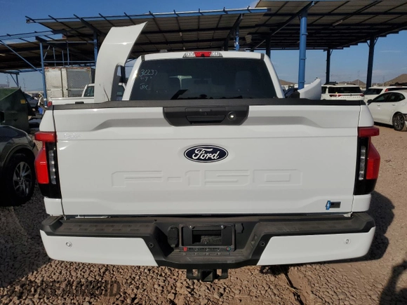 2024 Ford F-150 Lightning XLT with VIN 1FTVW3LK8RWG07888, listed as a Copart auction lot 87741505 with 2,313 mi miles and Salvage title. Bid and sale history available at DreamBid. Image 6.