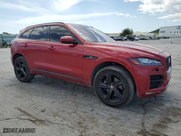 2017 Jaguar F-PACE 35t R-Sport with VIN SADCL2BV8HA892159, listed as a Copart auction lot 54171535 with 94,537 mi miles and Clean Title. Bid and sale history available at carsss.com. Image 4.