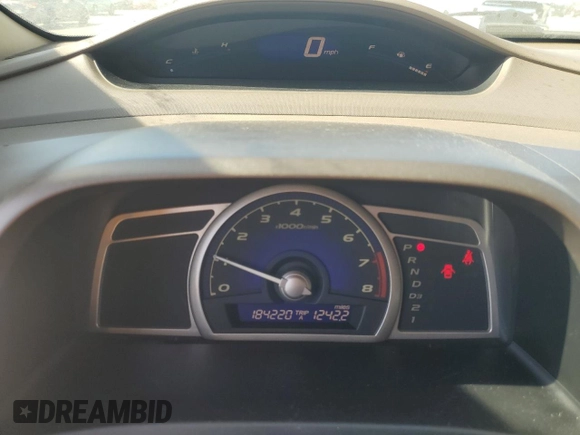 2008 Honda Civic EX-L z VIN 2HGFA169X8H534523, wystawiony jako Copart lot #58403395 z przebiegiem 184 220 mil mil oraz Szkoda całkowita • Salvage title. Historia ofert i sprzedaży dostępna na DreamBid. Obrazek 9.