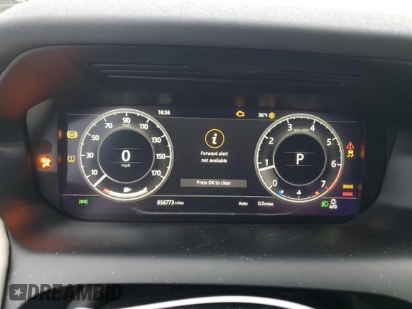 2020 Land Rover Discovery Sport SE with VIN SALCP2FX6LH833485, listed as a Copart auction lot 44486695 with 56,773 mi miles and Salvage Title. Bid and sale history available at DreamBid. Image 9.