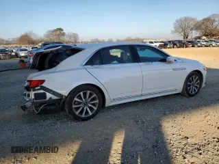 2018 Lincoln Continental Premiere with VIN 1LN6L9PK8J5616929, listed as a Copart auction lot 87721845 with 39,051 mi miles and Salvage Title. Bid and sale history available at DreamBid. Image 3.