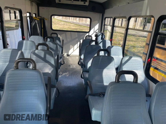 2012 Ford Econoline Cargo with VIN 1FDFE4FS3CDA26905, listed as a Copart auction lot 46358815 with 108,375 mi miles and Clean Title. Bid and sale history available at DreamBid. Image 6.