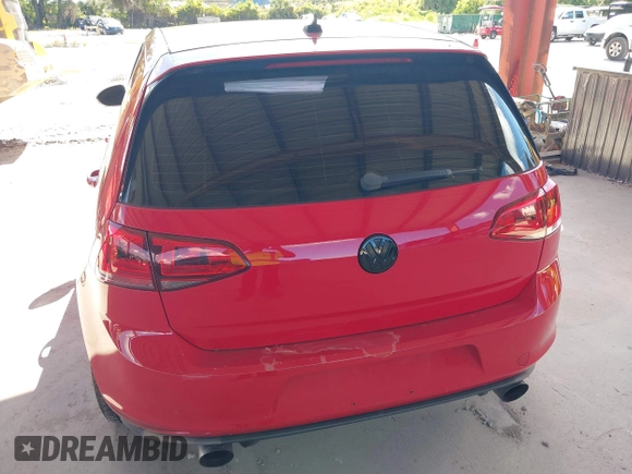 2016 Volkswagen Golf GTI SE with VIN 3VW4T7AU2GM059834, listed as a IAAI auction lot 40418271 with 78,891 mi miles. Bid and sale history available at carsss.com. Image 6.