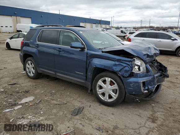 2017 GMC Terrain SLE with VIN 2GKFLTE35H6154944, listed as a Copart auction lot 52602825 with 65,610 mi miles and Clean Title. Bid and sale history available at carsss.com. Image 4.