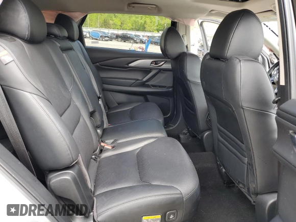 2023 Mazda CX-9 Touring Plus with VIN JM3TCBAY1P0659517, listed as a Copart auction lot 56396565 with 50,544 mi miles and Salvage title. Bid and sale history available at DreamBid. Image 11.