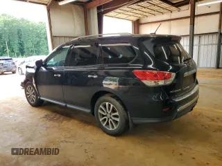 2016 Nissan Pathfinder SV z VIN 5N1AR2MM1GC644808, wystawiony jako Copart lot #56717085 z przebiegiem Nie podano mil oraz Szkoda całkowita • Salvage title. Historia ofert i sprzedaży dostępna na DreamBid. Obrazek 2.
