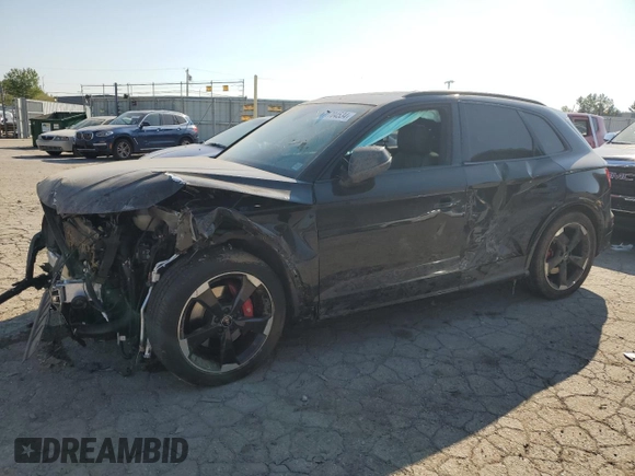 2020 Audi SQ5 Premium Plus with VIN WA1B4AFY4L2123545, listed as a Copart auction lot 71704534 with Not Provided miles and Salvage Title. Bid and sale history available at DreamBid. Image 1.