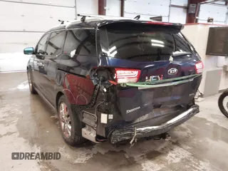 2018 Kia Sedona SX-L with VIN KNDME5C15J6396705, listed as a IAAI auction lot 41500453 with 102,636 mi miles. Bid and sale history available at carsss.com. Image 6.