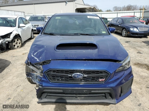 2018 Subaru WRX STI with VIN JF1VA2M63J9810352, listed as a Copart auction lot 46409115 with 109,645 mi miles and Salvage Title. Bid and sale history available at carsss.com. Image 5.
