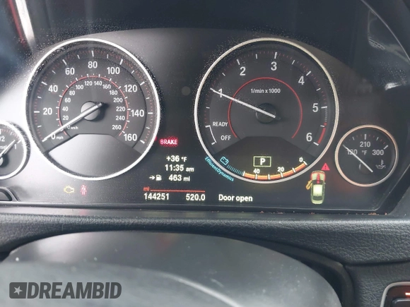2014 BMW 3 Series 328d xDrive with VIN WBA3D5C53EKX96810, listed as a IAAI auction lot 41085508 with 144,251 mi miles and . Bid and sale history available at DreamBid. Image 7.