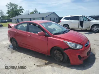 2013 Hyundai Accent GLS z VIN KMHCT4AE8DU441908, wystawiony jako Copart lot #53751375 z przebiegiem 146 721 mil mil oraz Szkoda całkowita • Salvage title. Historia ofert i sprzedaży dostępna na DreamBid. Obrazek 4.