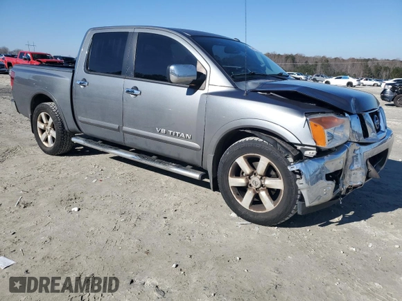 2013 Nissan Titan SL with VIN 1N6BA0EDXDN314360, listed as a Copart auction lot 88669725 with 283,385 mi miles and Salvage Title. Bid and sale history available at carsss.com. Image 4.