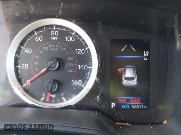2022 Toyota Corolla Cross LE z VIN 7MUCAAAG0NV014812, wystawiony jako IAAI lot #42335853 z przebiegiem 52 811 mil mil oraz . Historia ofert i sprzedaży dostępna na DreamBid. Obrazek 15.