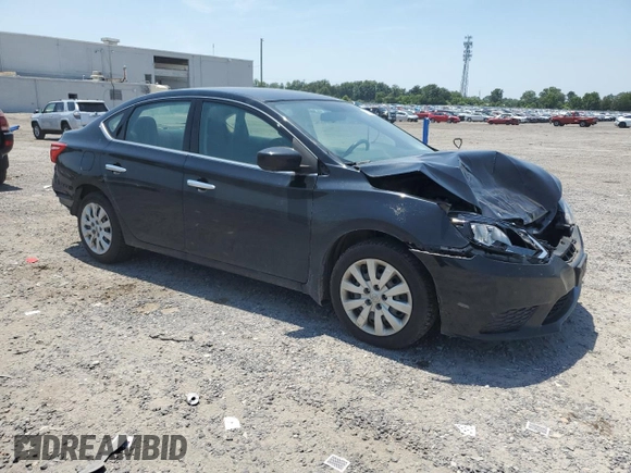2017 Nissan Sentra S with VIN 3N1AB7AP2HY284139, listed as a Copart auction lot 61198815 with 178,803 mi miles and Salvage title. Bid and sale history available at DreamBid. Image 4.