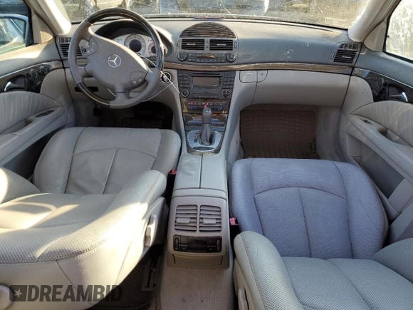 2003 Mercedes-Benz E-Class 5.0L with VIN WDBUF70J53A173768, listed as a Copart auction lot 87950675 with 0 mi miles and Salvage Title. Bid and sale history available at carsss.com. Image 8.