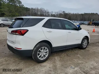 2024 Chevrolet Equinox LS with VIN 3GNAXHEG3RL311921, listed as a Copart auction lot 47956145 with 10,316 mi miles and Salvage Title. Bid and sale history available at carsss.com. Image 3.