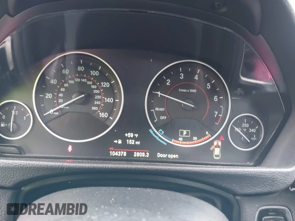 2016 BMW 4 Series 428i xDrive with VIN WBA4C9C59GG137067, listed as a IAAI auction lot 41913733 with 104,378 mi miles and . Bid and sale history available at carsss.com. Image 7.