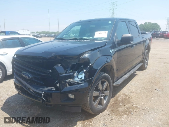 2017 Ford F-150 XL with VIN 1FTEW1EF6HFA59179, listed as a IAAI auction lot 42424917 with 103,437 mi miles and . Bid and sale history available at DreamBid. Image 18.