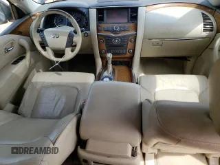 2014 Infiniti QX80 z VIN JN8AZ2NF4E9553258, wystawiony jako Copart lot #54238315 z przebiegiem 223 363 mil mil oraz Szkoda całkowita • Salvage title. Historia ofert i sprzedaży dostępna na DreamBid. Obrazek 8.