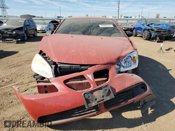 2007 Pontiac G6 GT with VIN 1G2ZH361X74178524, listed as a Copart auction lot 51427845 with 149,535 mi miles and Salvage title. Bid and sale history available at DreamBid. Image 5.
