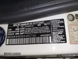 2011 Mercedes-Benz E 350 Luxury с VIN WDDHF8HBXBA480766, выставлен на аукционе IAAI как лот 42568278 с пробегом 127 584 миль миль и . История ставок и продаж доступна на DreamBid. Изображение 9.