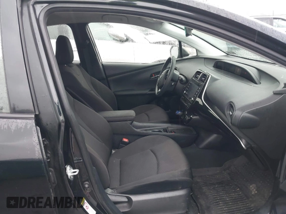 2021 Toyota Prius L Eco with VIN JTDKAMFU5M3145210, listed as a IAAI auction lot 41482234 with 85,600 mi miles and . Bid and sale history available at DreamBid. Image 5.