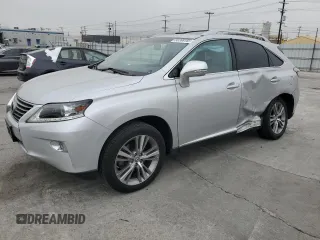 2015 Lexus RX 450h with VIN 2T2ZB1BA6FC001449, listed as a Copart auction lot 55266185 with 84,744 mi miles and Salvage title. Bid and sale history available at DreamBid. Image 1.