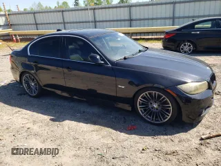 2007 BMW 3 Series 335xi with VIN WBAVD53547A006965, listed as a Copart auction lot 53650575 with 89,921 mi miles and Salvage Title. Bid and sale history available at carsss.com. Image 4.