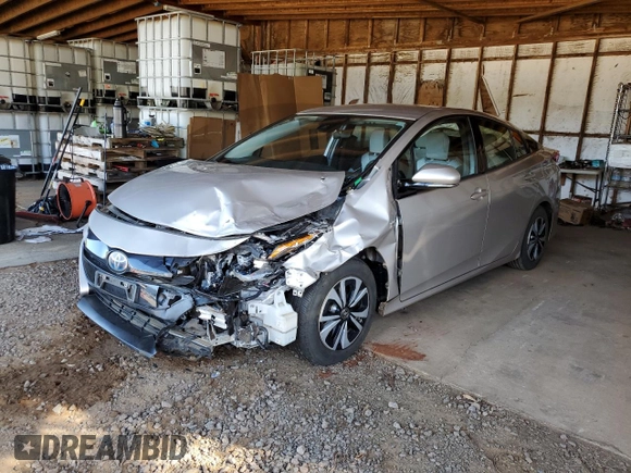 2017 Toyota Prius Plus with VIN JTDKARFPXH3006025, listed as a Copart auction lot 46515755 with Not Provided miles and Salvage Title. Bid and sale history available at DreamBid. Image 1.