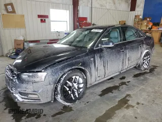 2014 Audi A4 Premium Plus with VIN WAUFFAFL7EN011536, listed as a Copart auction lot 43476495 with 51,240 mi miles and Salvage title. Bid and sale history available at DreamBid. Image 1.