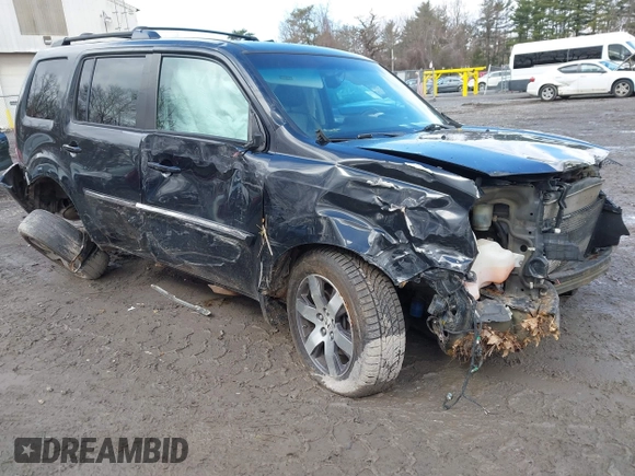 2012 Honda Pilot Touring with VIN 5FNYF4H93CB071923, listed as a IAAI auction lot 41946074 with 175,663 mi miles and . Bid and sale history available at carsss.com. Image 1.