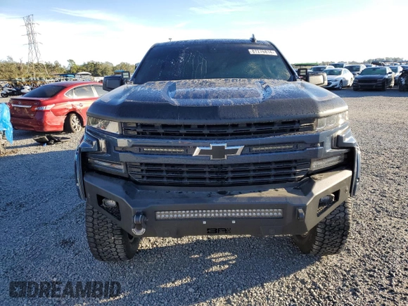 2021 Chevrolet Silverado 1500 RST with VIN 3GCPWDET9MG270708, listed as a Copart auction lot 87276814 with Not Provided miles and Salvage Title. Bid and sale history available at DreamBid. Image 5.