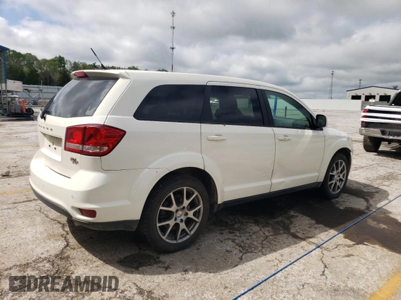 2014 Dodge Journey R/T z VIN 3C4PDCEG4ET308051, wystawiony jako Copart lot #54906995 z przebiegiem 173 960 mil mil oraz Szkoda całkowita • Salvage title. Historia ofert i sprzedaży dostępna na DreamBid. Obrazek 3.