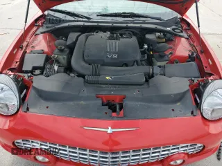 2002 Ford Thunderbird w/Hardtop Premium with VIN 1FAHP60A52Y130912, listed as a Copart auction lot 47558185 with 96,046 mi miles and Salvage Title. Bid and sale history available at carsss.com. Image 11.