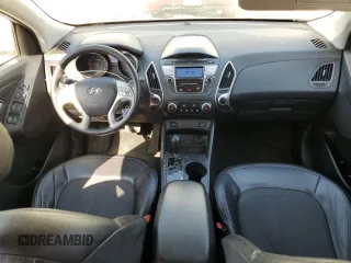 2013 Hyundai Tucson GLS with VIN KM8JU3AC1DU606047, listed as a Copart auction lot 48692885 with 185,829 mi miles and Salvage Title. Bid and sale history available at carsss.com. Image 8.