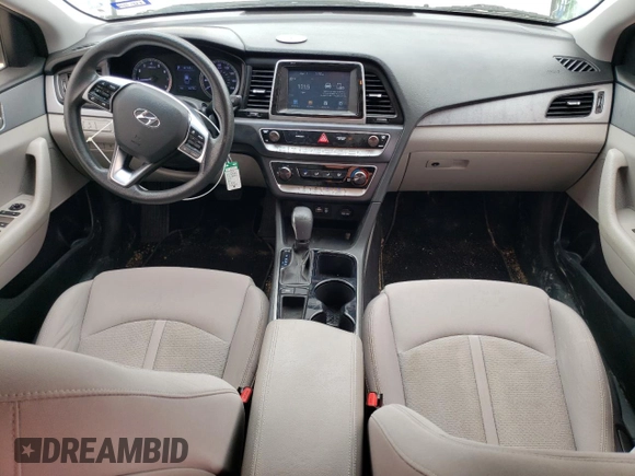 2019 Hyundai Sonata SE with VIN 5NPE24AFXKH766706, listed as a Copart auction lot 51182525 with 86,670 mi miles and Salvage Title. Bid and sale history available at carsss.com. Image 8.