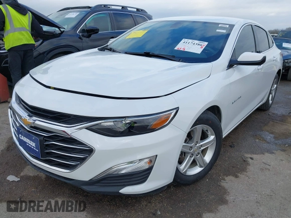 2020 Chevrolet Malibu LS with VIN 1G1ZB5ST4LF150158, listed as a IAAI auction lot 41174386 with 46,979 mi miles and . Bid and sale history available at DreamBid. Image 17.