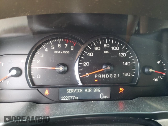 2008 Cadillac DTS 1SC z VIN 1G6KD57Y68U111388, wystawiony jako Copart lot #54204465 z przebiegiem 122 077 mil mil oraz Szkoda całkowita • Salvage title. Historia ofert i sprzedaży dostępna na DreamBid. Obrazek 9.
