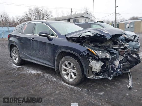 2016 Lexus RX 450h z VIN 2T2BGMCA9GC002616, wystawiony jako IAAI lot #41634044 z przebiegiem 68 310 mil mil oraz . Historia ofert i sprzedaży dostępna na DreamBid. Obrazek 1.