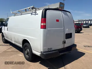 2014 Chevrolet Express Cargo Van with VIN 1GCZGUCG6E1149534, listed as a Copart auction lot 53506165 with Not Provided miles and Clean Title. Bid and sale history available at carsss.com. Image 3.