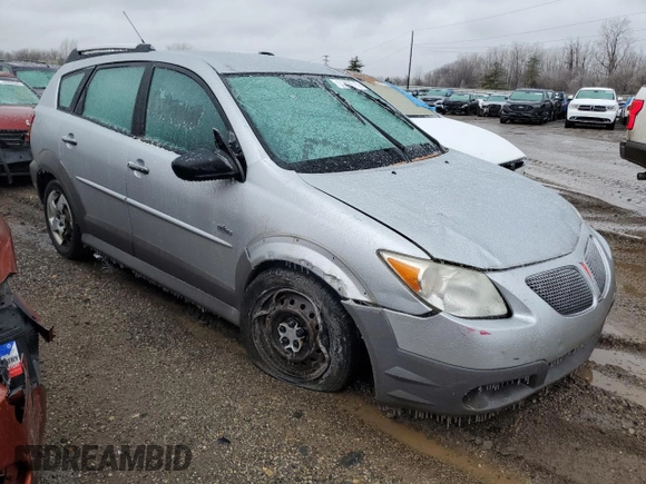 2005 Pontiac Vibe with VIN 5Y2SL63885Z457212, listed as a Copart auction lot 51409715 with 136,027 mi miles and Salvage Title. Bid and sale history available at DreamBid. Image 4.
