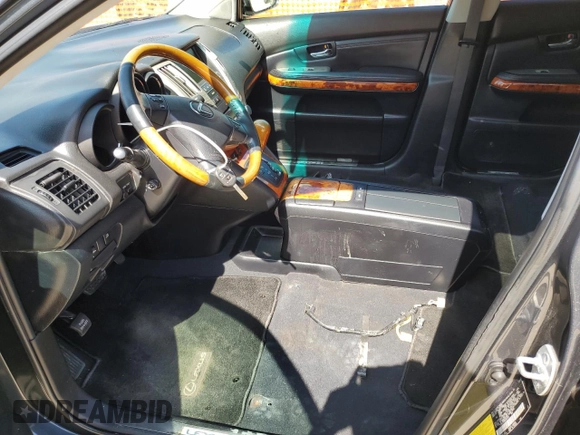 2008 Lexus RX 350 z VIN 2T2GK31U98C056155, wystawiony jako Copart lot #57622095 z przebiegiem 133 894 mil mil oraz Szkoda całkowita • Salvage title. Historia ofert i sprzedaży dostępna na DreamBid. Obrazek 7.