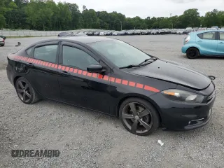 2015 Dodge Dart GT with VIN 1C3CDFEB7FD180789, listed as a Copart auction lot 55794785 with 143,147 mi miles and Salvage title. Bid and sale history available at DreamBid. Image 4.
