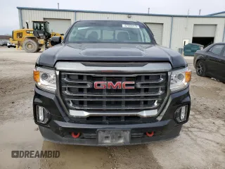 2021 GMC Canyon 4WD AT4 w/Leather with VIN 1GTG6FEN1M1236158, listed as a Copart auction lot 47553775 with 109,010 mi miles and Salvage Title. Bid and sale history available at carsss.com. Image 5.