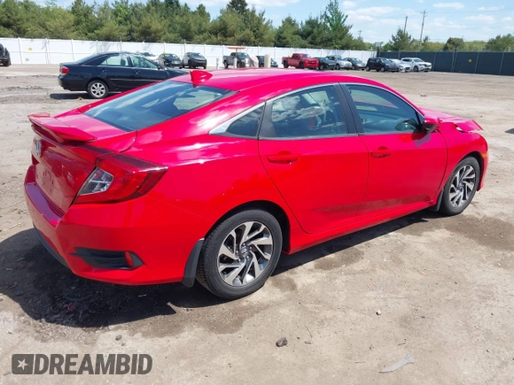 2017 Honda Civic EX z VIN 2HGFC2F70HH505207, wystawiony jako IAAI lot #42256171 z przebiegiem 66 184 mil mil oraz . Historia ofert i sprzedaży dostępna na DreamBid. Obrazek 4.