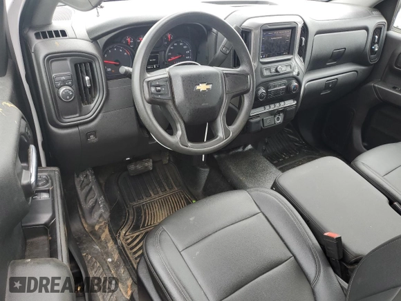 2020 Chevrolet Silverado 1500 Work Truck with VIN 3GCNWAEH8LG147966, listed as a Copart auction lot 53994745 with 106,803 mi miles and Clean Title. Bid and sale history available at carsss.com. Image 8.