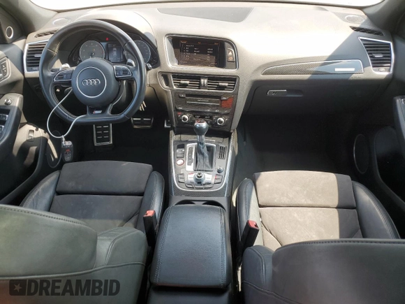 2014 Audi SQ5 Prestige with VIN WA1VGAFPXEA097666, listed as a Copart auction lot 62520445 with 89,596 mi miles and Salvage title. Bid and sale history available at DreamBid. Image 8.
