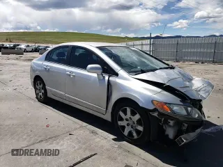 2008 Honda Civic LX with VIN JHMFA16568S001202, listed as a Copart auction lot 54562225 with 117,344 mi miles and Salvage Title. Bid and sale history available at DreamBid. Image 14.