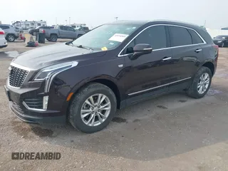 2021 Cadillac XT5 FWD Luxury with VIN 1GYKNAR44MZ184070, listed as a IAAI auction lot 41934265 with 60,596 mi miles and . Bid and sale history available at DreamBid. Image 2.